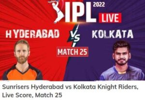 Sunrisers Hyderabad vs Kolkata Knight Riders, Live Score, Match 25, Indian Premier League, 2022