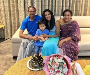 पीवी सिंधु के माता-पिता, PV Sindhu mother and father  in Hindi